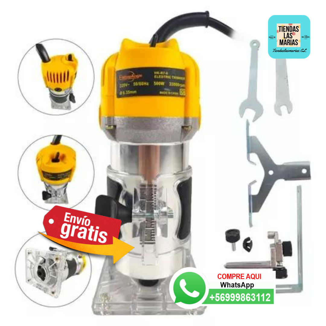 Fresadora Router Tupi 33000rpm Toma De ¼