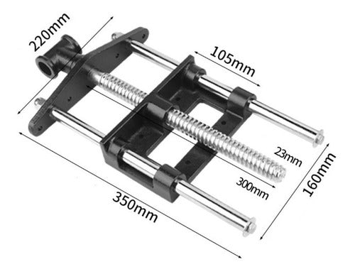 Tornillo De Banco Carpintero De 7 Pulgadas