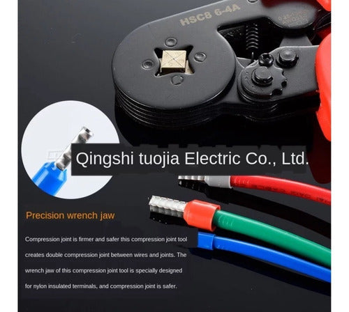 Alicate Prensa Terminal Conjunto Kit De 1200pcs
