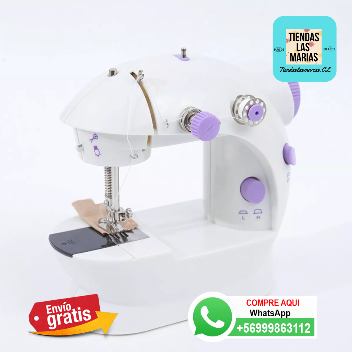 Máquina de coser portátil eléctrica - ¡Oferta especial! (OF)