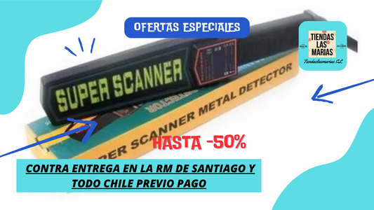 Paleta Detector De Metales Super Scanner / E-roca