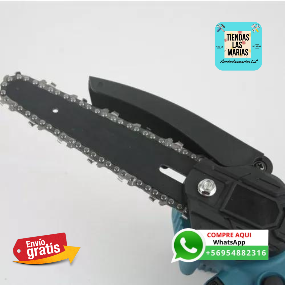 ✂️ ¡Corta Ramas Fácilmente con la Mini Motosierra Eléctrica! ✂️