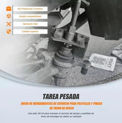 Juego De Herramientas Para Piston Caliper De Frenos 21 Pcs