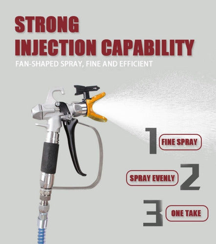 Equipo Profesional De Pintura Airless 1.800w 2.3 Lpm 3200psi