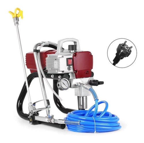 Equipo Profesional De Pintura Airless 1.800w 2.3 Lpm 3200psi
