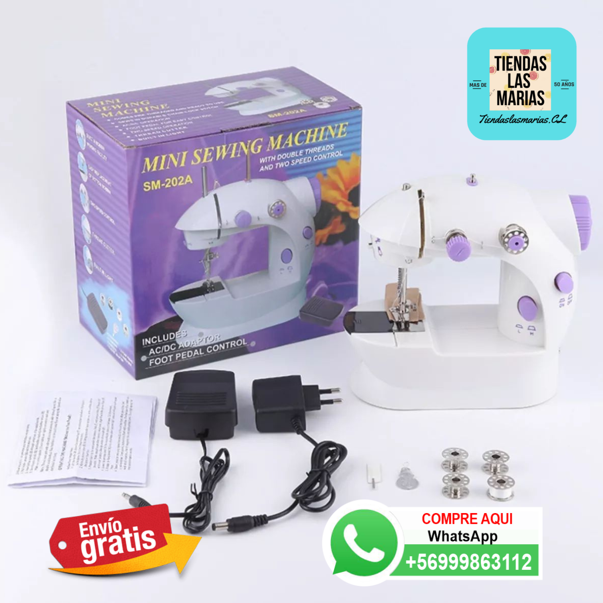 Máquina de coser portátil eléctrica - ¡Oferta especial! (OF)