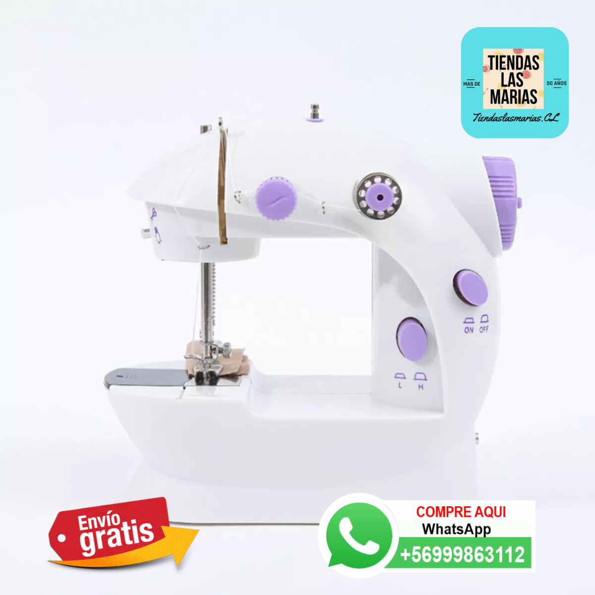 Máquina de coser portátil eléctrica - ¡Oferta especial! (OF)