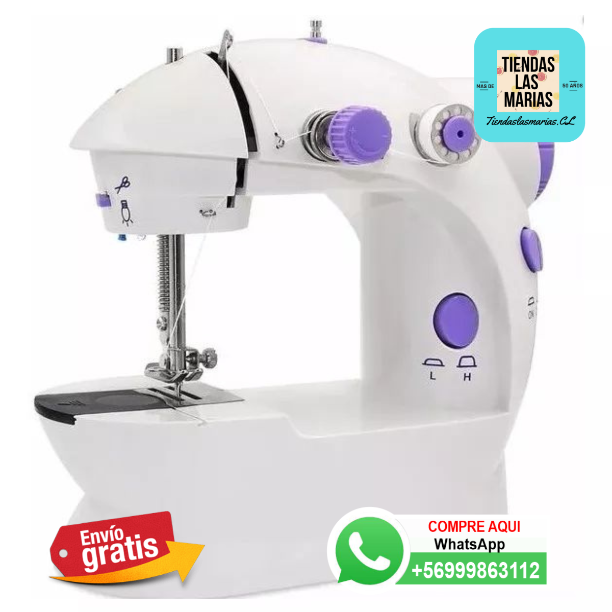 Máquina de coser portátil eléctrica - ¡Oferta especial! (BO)