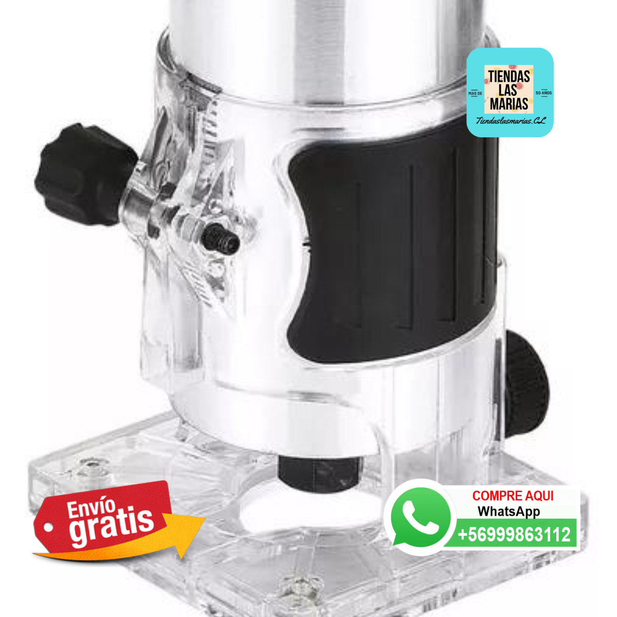 ¡Renueva tus proyectos con el Kit Fresadora Router Tupi! + Set 12 Brocas (OF)