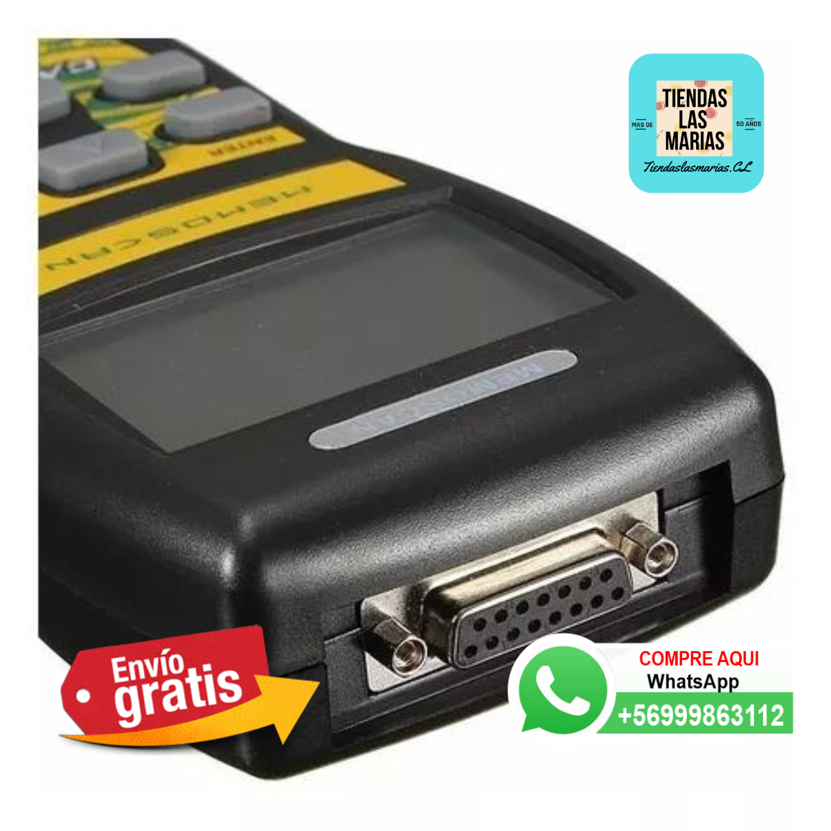 ¡Diagnostica tu auto en segundos! ⏱️ Scanner Automotriz Super Can Multimarca Obdii Memoscan U581 (OB)