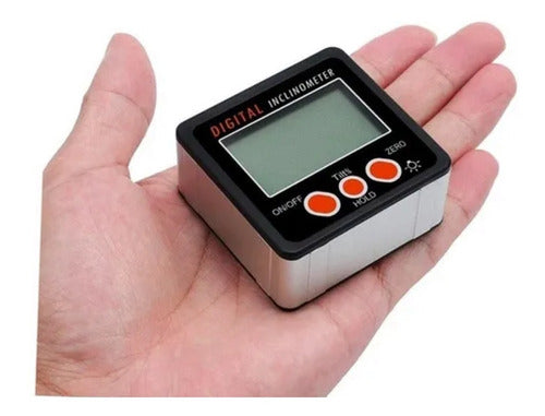 Disponible Inclinometro Clinometro Digital Calibrador Herramientas Iman